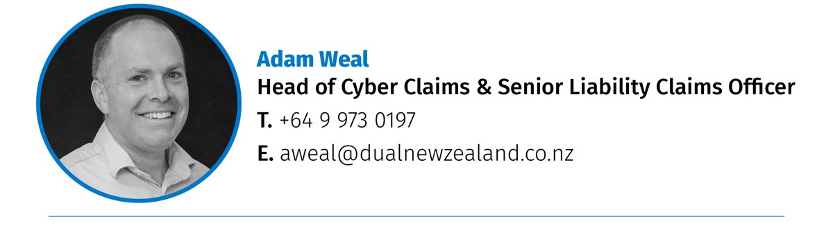 New Zealand Claims team-Adam Weal